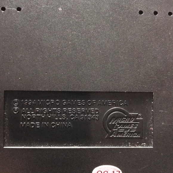 Handheld electronic video game console blackjack and poker game vintage - Picture 9 of 11